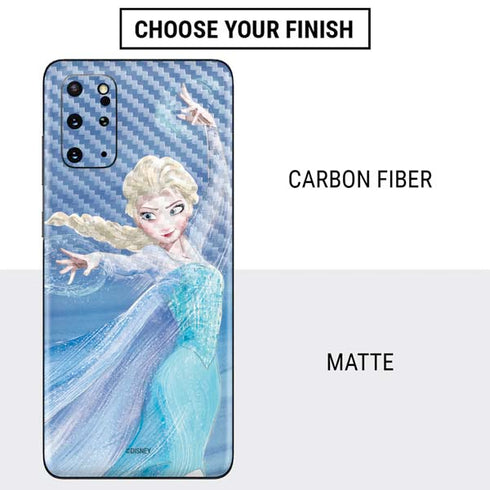 Disney Frozen Elsa Icy Powers Art Galaxy S20 Plus Skin