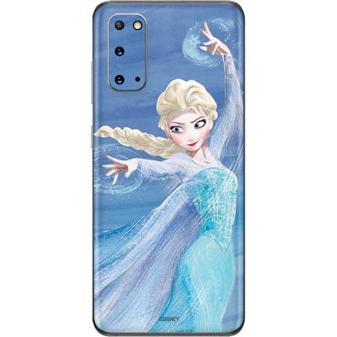Disney Frozen Elsa Icy Powers Art Galaxy S20 Skin