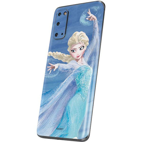 Disney Frozen Elsa Icy Powers Art Galaxy S20 Skin