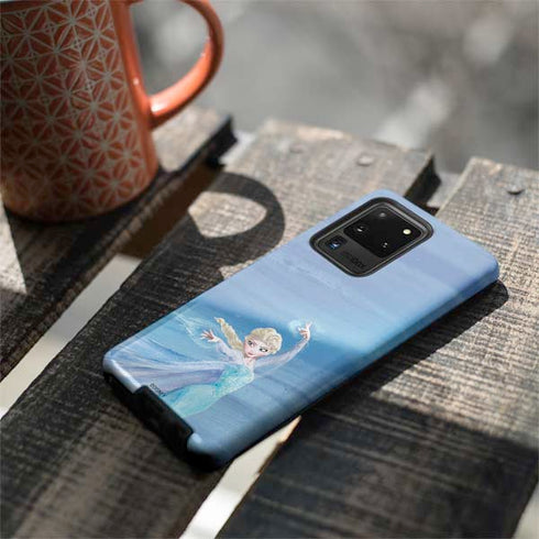 Disney Frozen Elsa Icy Powers Art Galaxy S20 Ultra 5G Pro Case