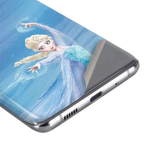 Disney Frozen Elsa Icy Powers Art Galaxy S20 Ultra 5G Skin