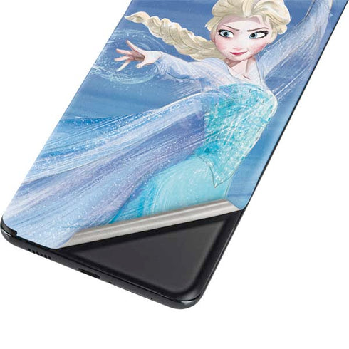 Disney Frozen Elsa Icy Powers Art Galaxy S21 5G Skin