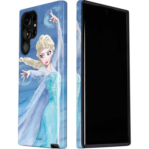 Disney Frozen Elsa Icy Powers Art Galaxy S22 Ultra Pro Case