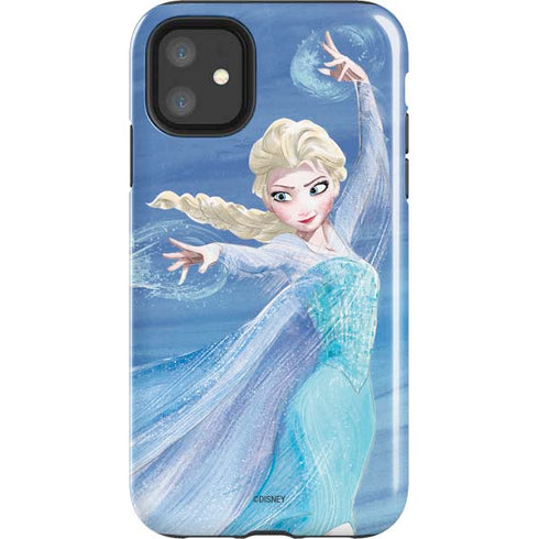 Disney Frozen Elsa Icy Powers Art iPhone 11 Impact Case