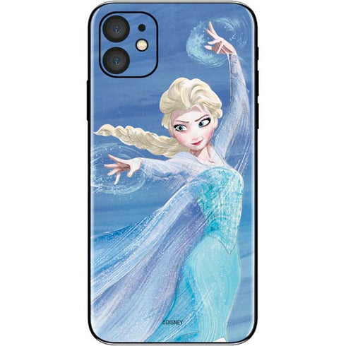 Disney Frozen Elsa Icy Powers Art iPhone 11 Skin