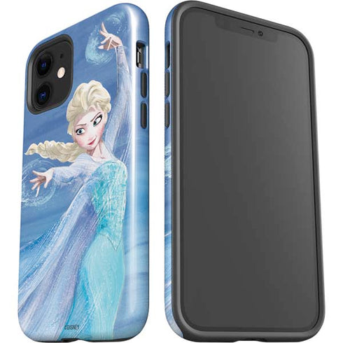 Disney Frozen Elsa Icy Powers Art iPhone 12 Impact Case