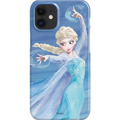Disney Frozen Elsa Icy Powers Art iPhone 12 Mini Lite Case