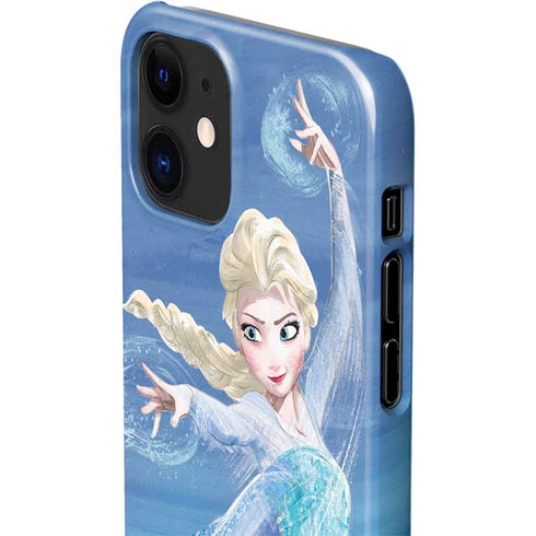 Disney Frozen Elsa Icy Powers Art iPhone 12 Mini Lite Case
