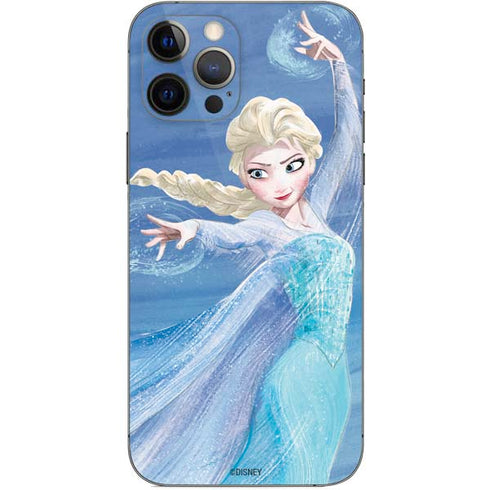 Disney Frozen Elsa Icy Powers Art iPhone 12 Pro Skin