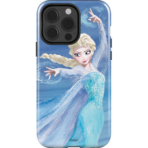 Disney Frozen Elsa Icy Powers Art iPhone 13 Pro Impact Case