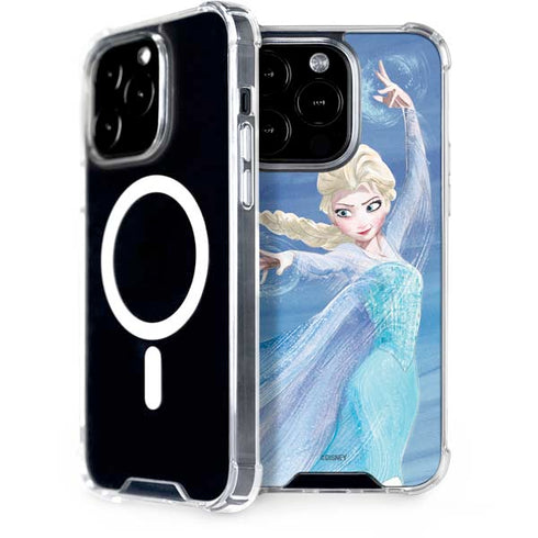 Disney Frozen Elsa Icy Powers Art iPhone 13 Pro MagSafe Case