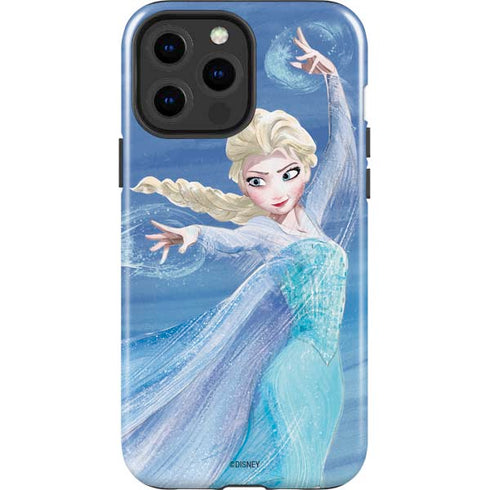 Disney Frozen Elsa Icy Powers Art iPhone 13 Pro Max Impact Case