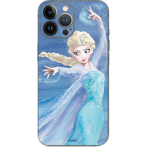 Disney Frozen Elsa Icy Powers Art iPhone 13 Pro Max Skin