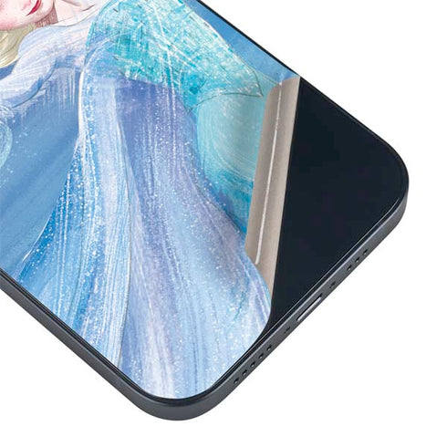 Disney Frozen Elsa Icy Powers Art iPhone 14 Plus Skin