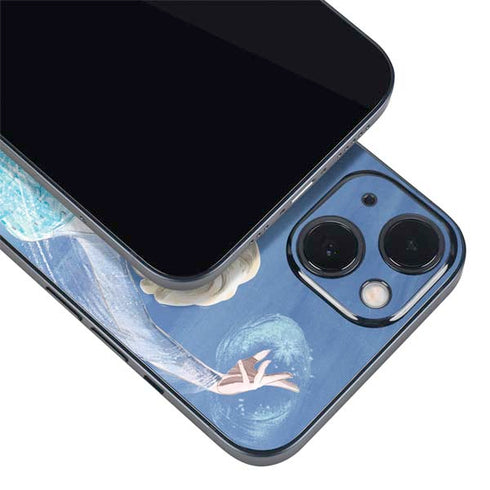 Disney Frozen Elsa Icy Powers Art iPhone 14 Plus Skin