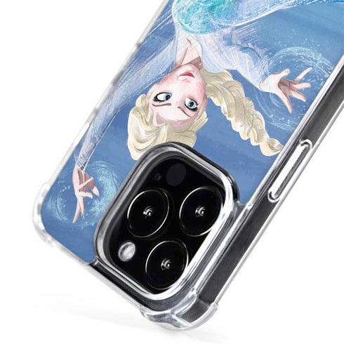 Disney Frozen Elsa Icy Powers Art iPhone 15 Pro MagSafe Case