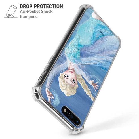 Disney Frozen Elsa Icy Powers Art iPhone 7/8 Plus Clear Case