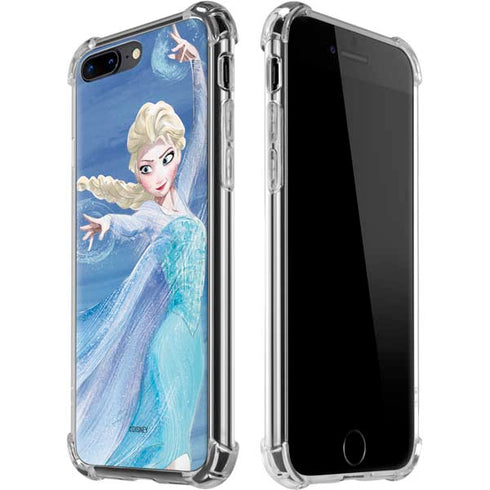 Disney Frozen Elsa Icy Powers Art iPhone 7/8 Plus Clear Case
