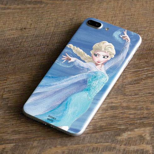 Disney Frozen Elsa Icy Powers Art iPhone 7 Plus Skin