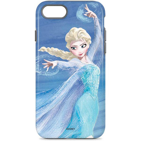 Disney Frozen Elsa Icy Powers Art iPhone 8 Pro Case
