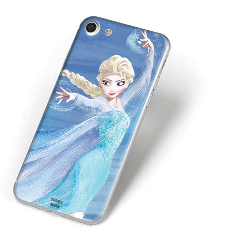 Disney Frozen Elsa Icy Powers Art iPhone 8 Skin