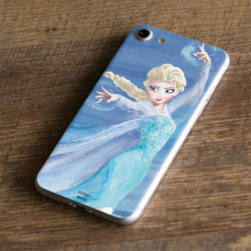 Disney Frozen Elsa Icy Powers Art iPhone 8 Skin