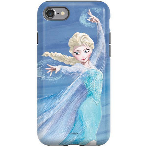 Disney Frozen Elsa Icy Powers Art iPhone SE (2nd & 3rd Gen) Pro Case