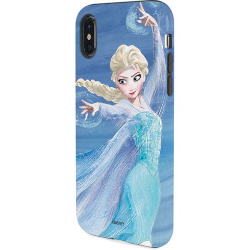 Disney Frozen Elsa Icy Powers Art iPhone X Pro Case