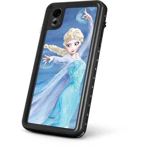 Disney Frozen Elsa Icy Powers Art iPhone XR Waterproof Case