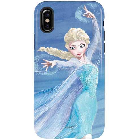 Disney Frozen Elsa Icy Powers Art iPhone XS Pro Case
