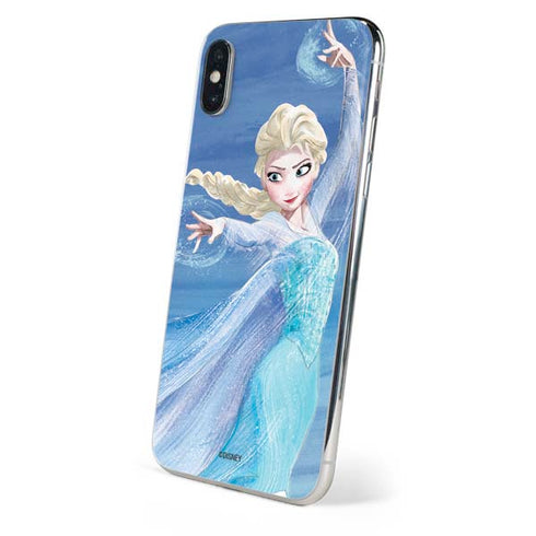 Disney Frozen Elsa Icy Powers Art iPhone XS Skin