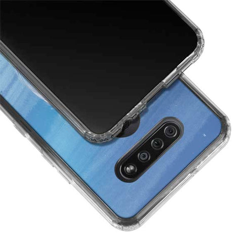 Disney Frozen Elsa Icy Powers Art LG K51/Q51 Clear Case