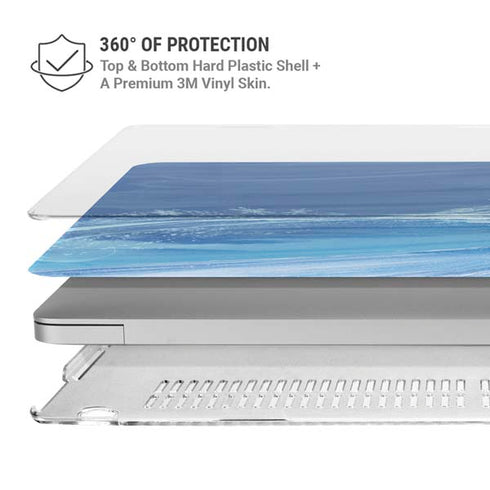 Disney Frozen Elsa Icy Powers Art MacBook Air 15in (2023-2025) Case plus Skin