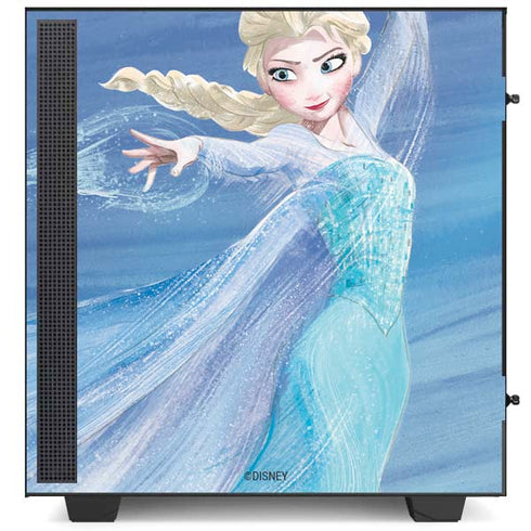 Disney Frozen Elsa Icy Powers Art NZXT H510 Compact ATX Mid-Tower Case Skin