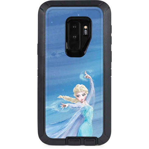 Disney Frozen Elsa Icy Powers Art Otterbox Defender Galaxy Skin