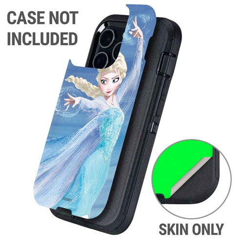 Disney Frozen Elsa Icy Powers Art Otterbox Defender iPhone Skin