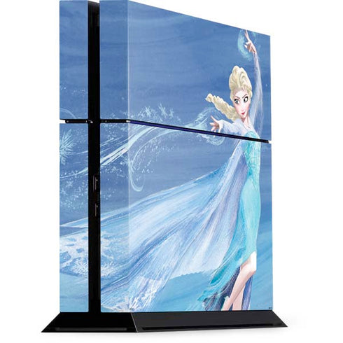 Disney Frozen Elsa Icy Powers Art PS4 Console Skin