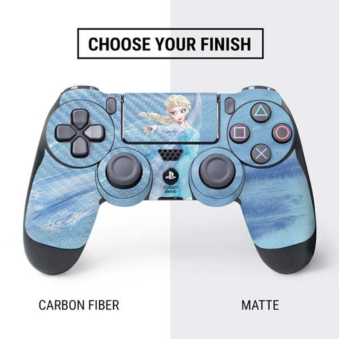 Disney Frozen Elsa Icy Powers Art PS4 Controller Skin