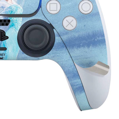 Disney Frozen Elsa Icy Powers Art PS5 Slim Digital Edition Bundle Skin