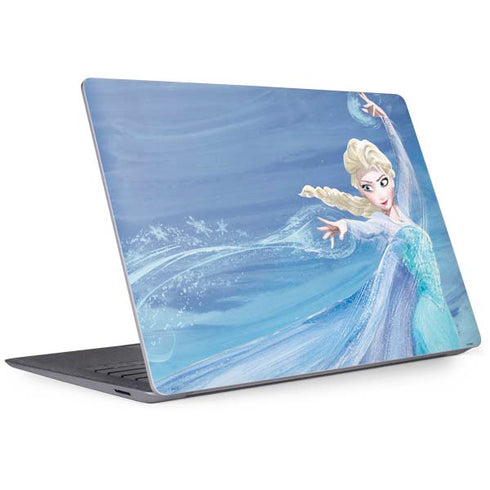Disney Frozen Elsa Icy Powers Art Surface Laptop 3 13.5in Skin