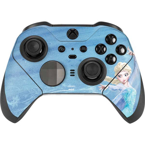 Disney Frozen Elsa Icy Powers Art Xbox Elite Wireless Controller Series 2 Skin