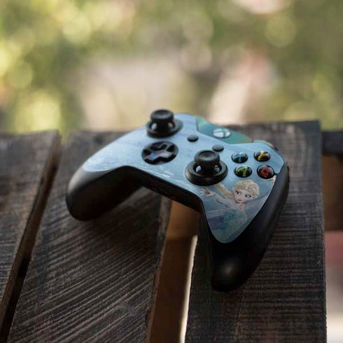 Disney Frozen Elsa Icy Powers Art Xbox One Controller Skin