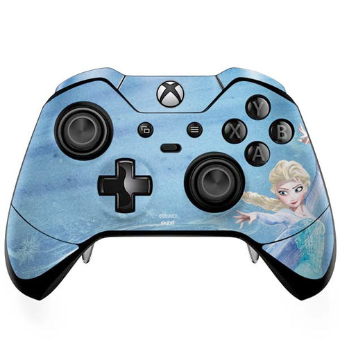 Disney Frozen Elsa Icy Powers Art Xbox One Elite Controller Skin