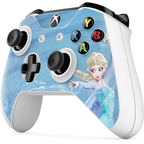 Disney Frozen Elsa Icy Powers Art Xbox One S All-Digital Edition Bundle Skin