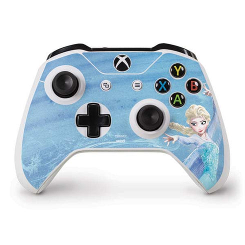 Disney Frozen Elsa Icy Powers Art Xbox One S Controller Skin