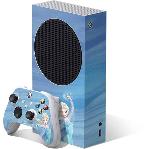 Disney Frozen Elsa Icy Powers Art Xbox Series S Bundle Skin