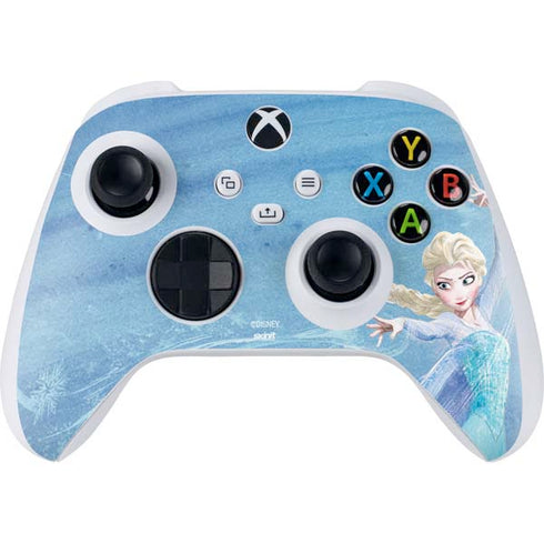 Disney Frozen Elsa Icy Powers Art Xbox Series S Controller Skin