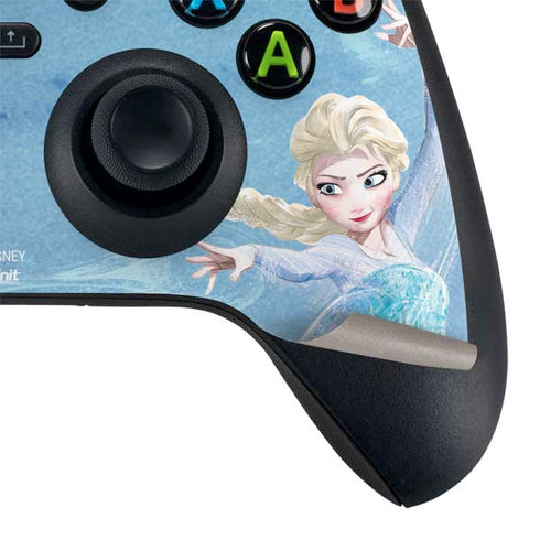 Disney Frozen Elsa Icy Powers Art Xbox Series X Controller Skin