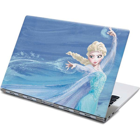 Disney Frozen Elsa Icy Powers Art Yoga 910 2-in-1 14in Touch-Screen Skin