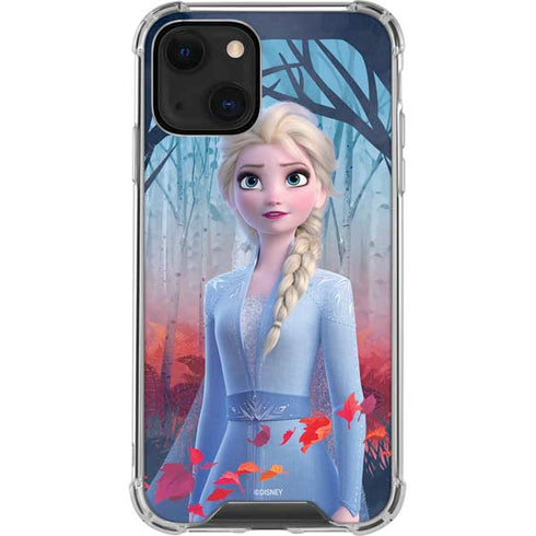 Disney Frozen II Elsa iPhone 14 Plus Clear Case
